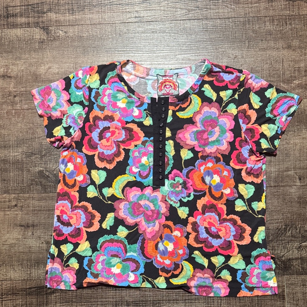 Johnny Was Multicolor Floral women’s Shirt